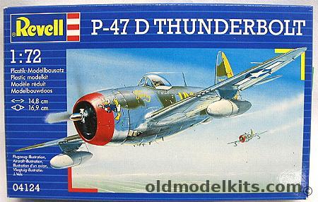 Revell 1/72 P-47D Thunderbolt, 04124 plastic model kit